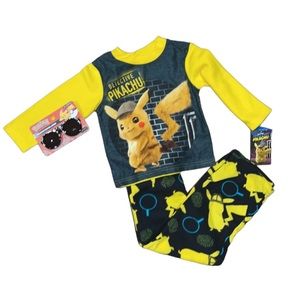 Detective Pikachu Pajamas & Sunglasses